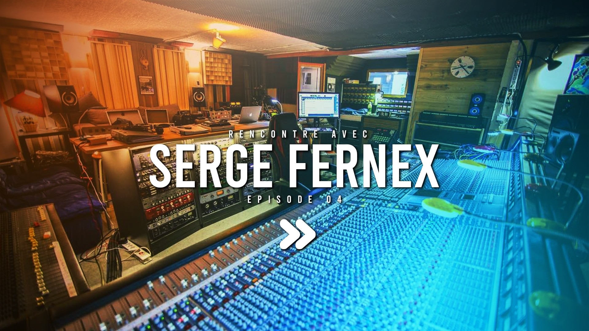 Serge Fernex au Ella Recording studio