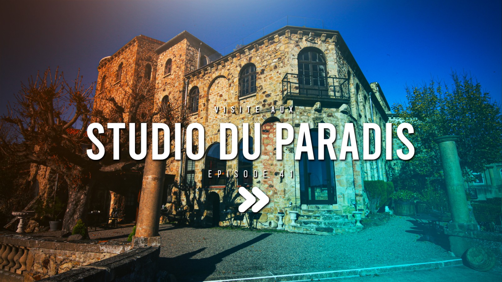 Visite aux studios du Paradis