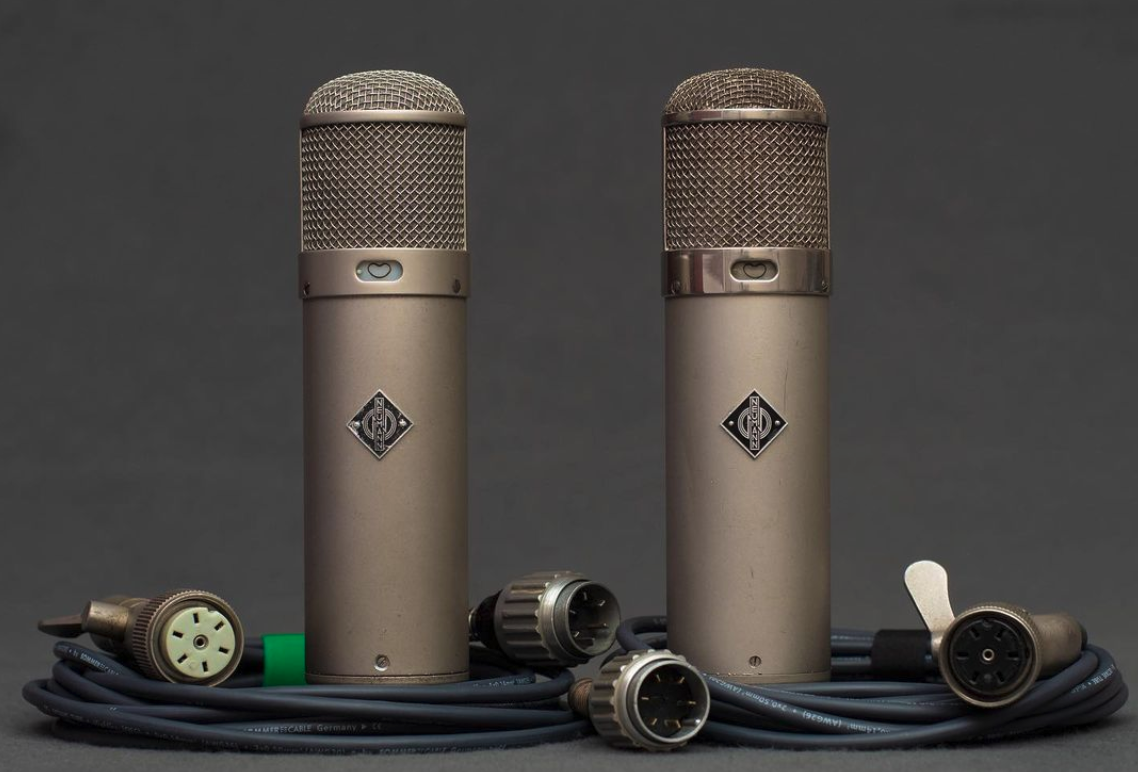 Couple stéréo de Neumann U47 appairé