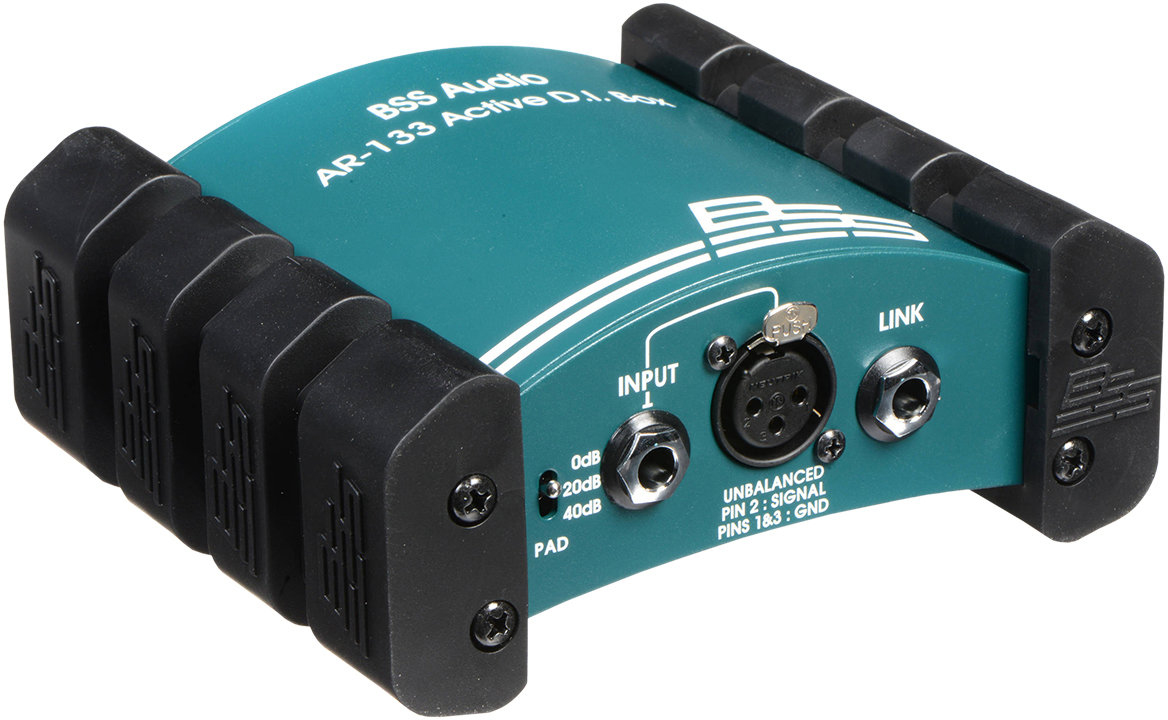 Boîtier DI pour enregistrer une basse électrique — adaptation d'impédance