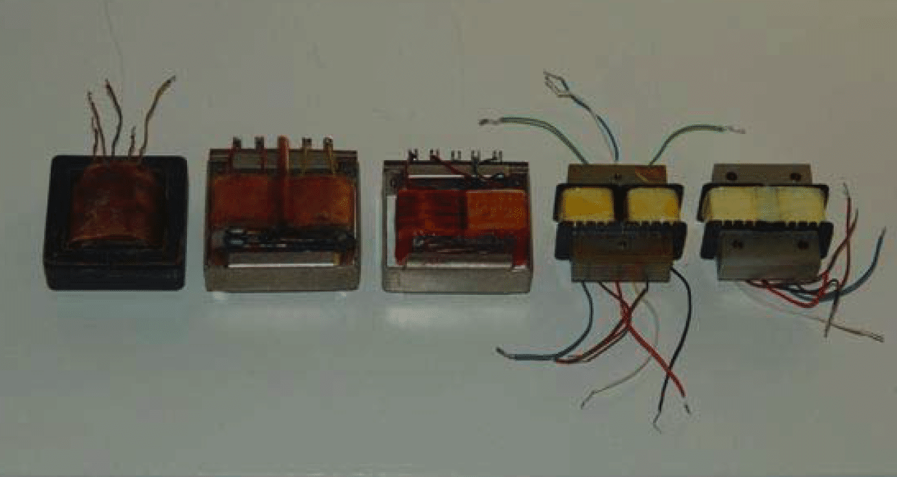 Les différentes versions du transformateur BV08 dans le Neumann U47