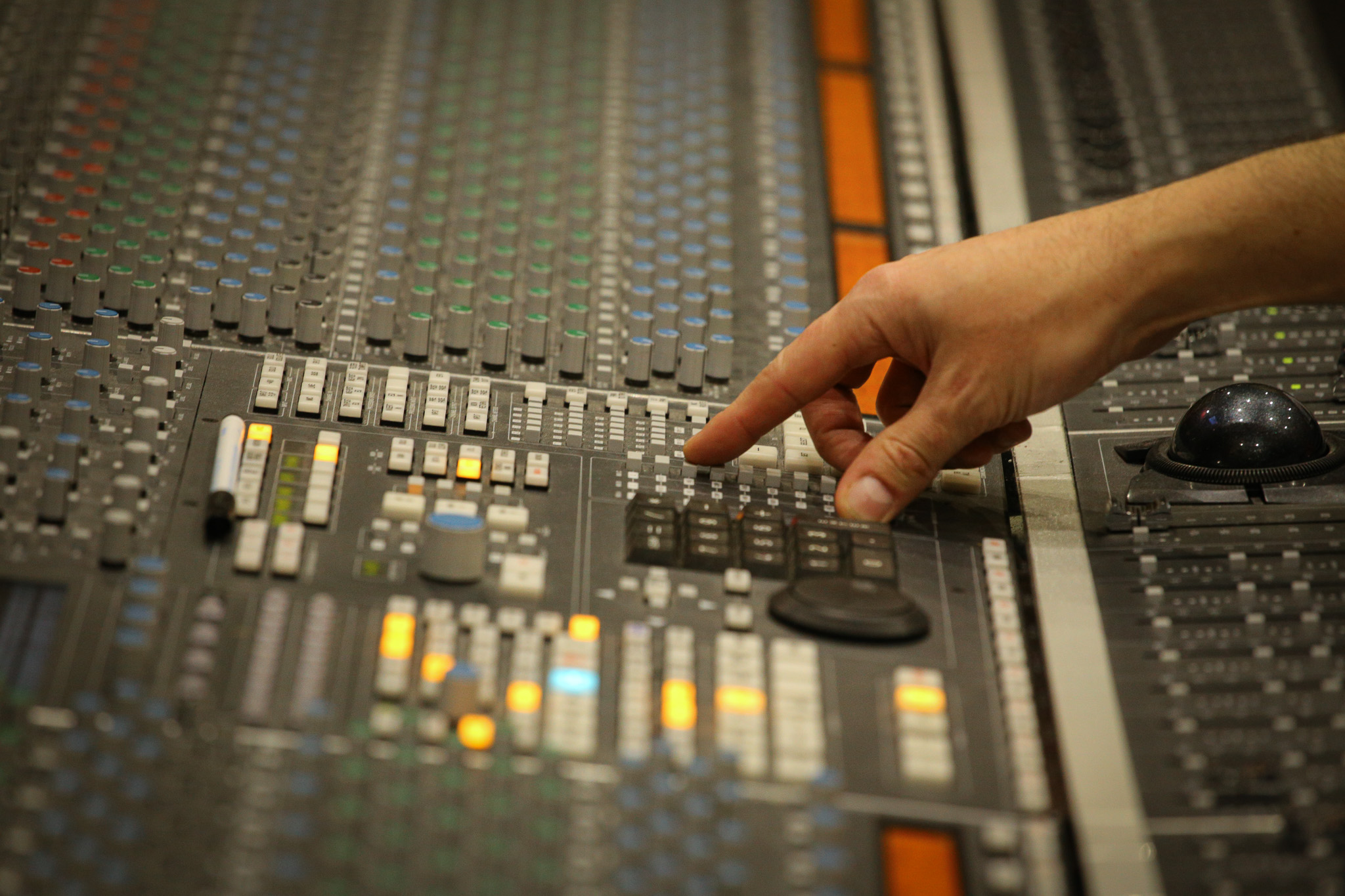Mixage sur une SSL Duality