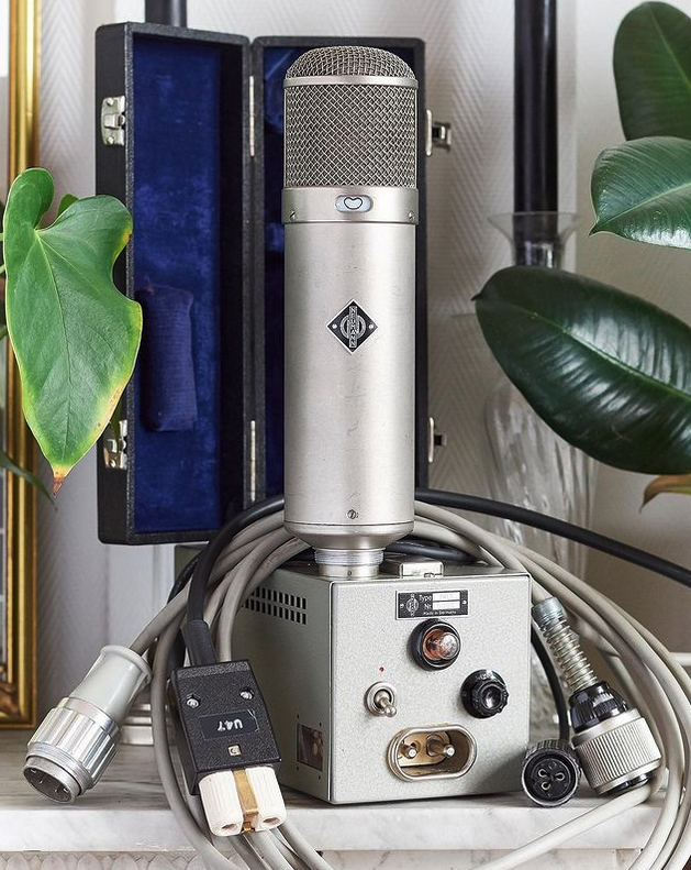 Neumann U47 en studio