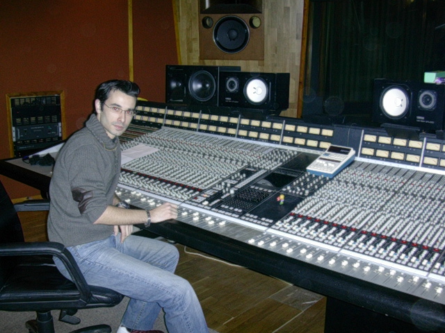 Nicolas Eschalier au studio Polygone