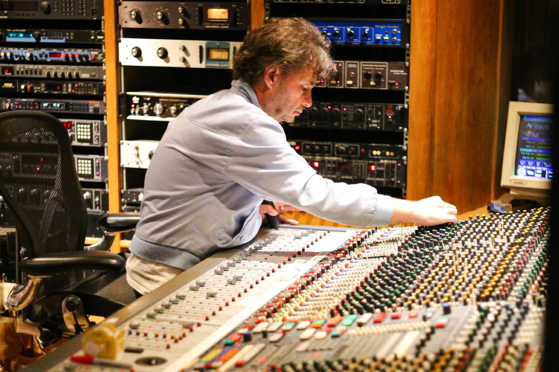 Renaud Letang en plein mix sur la Neve