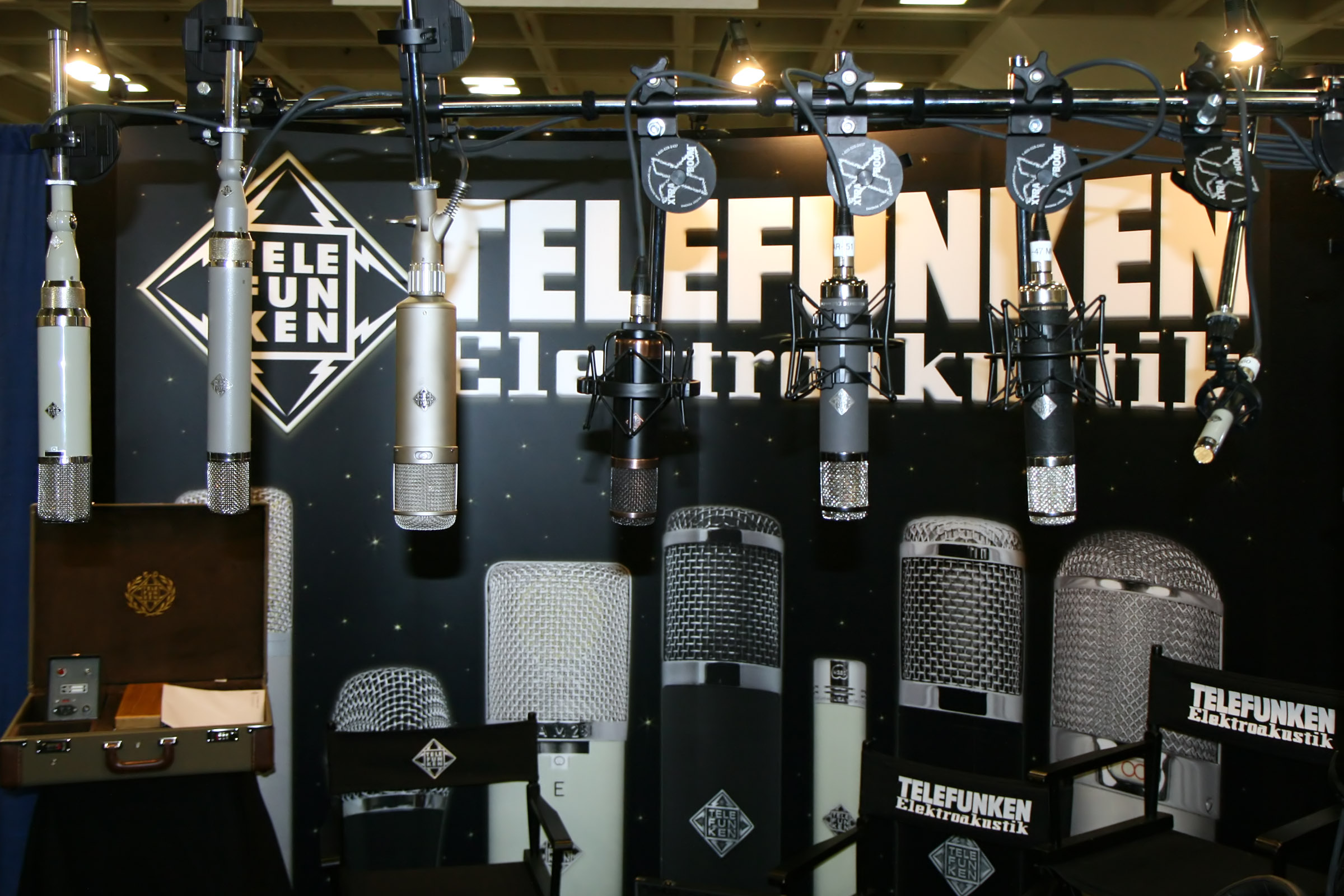 Telefunken elektroakustik au salon AES 2010