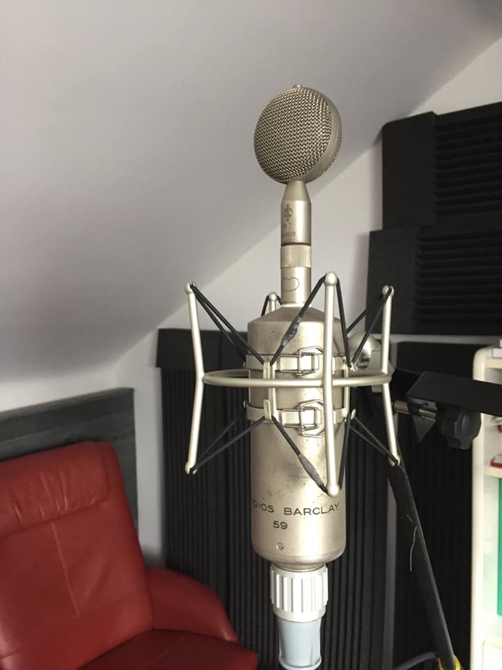 Neumann U47 P des studios Barclay