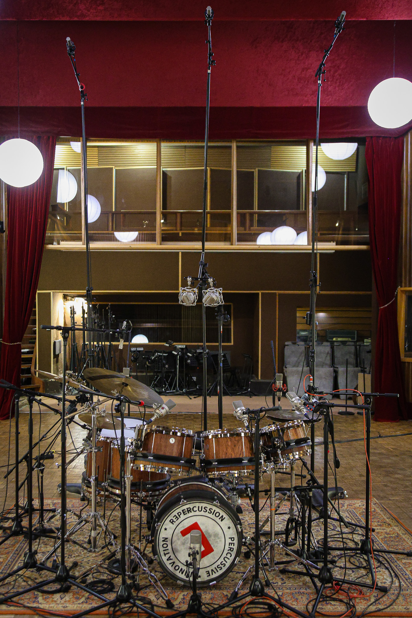 Prise batterie repercussion studio midilive