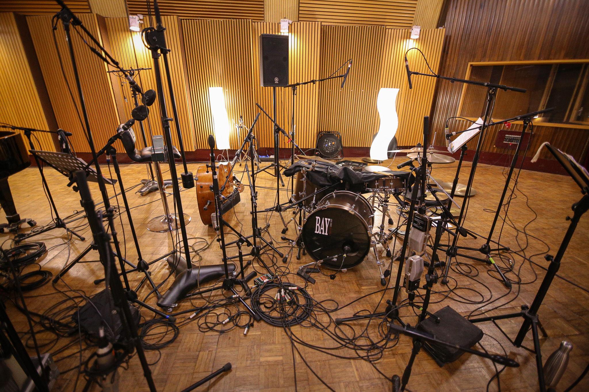 Séance d'enregistrement au studio Midilive