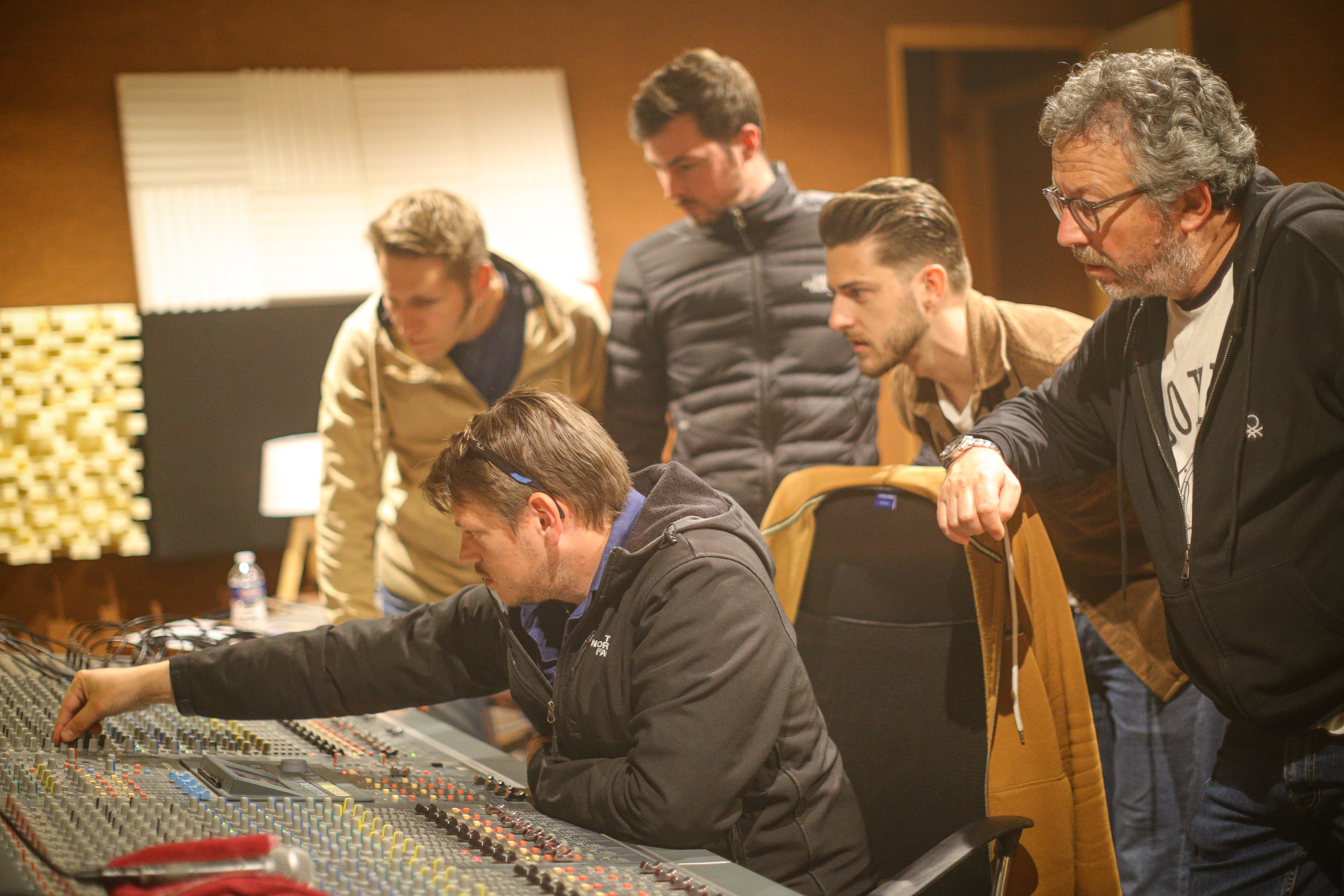 Atelier de mixage en cabine au Magic Studio