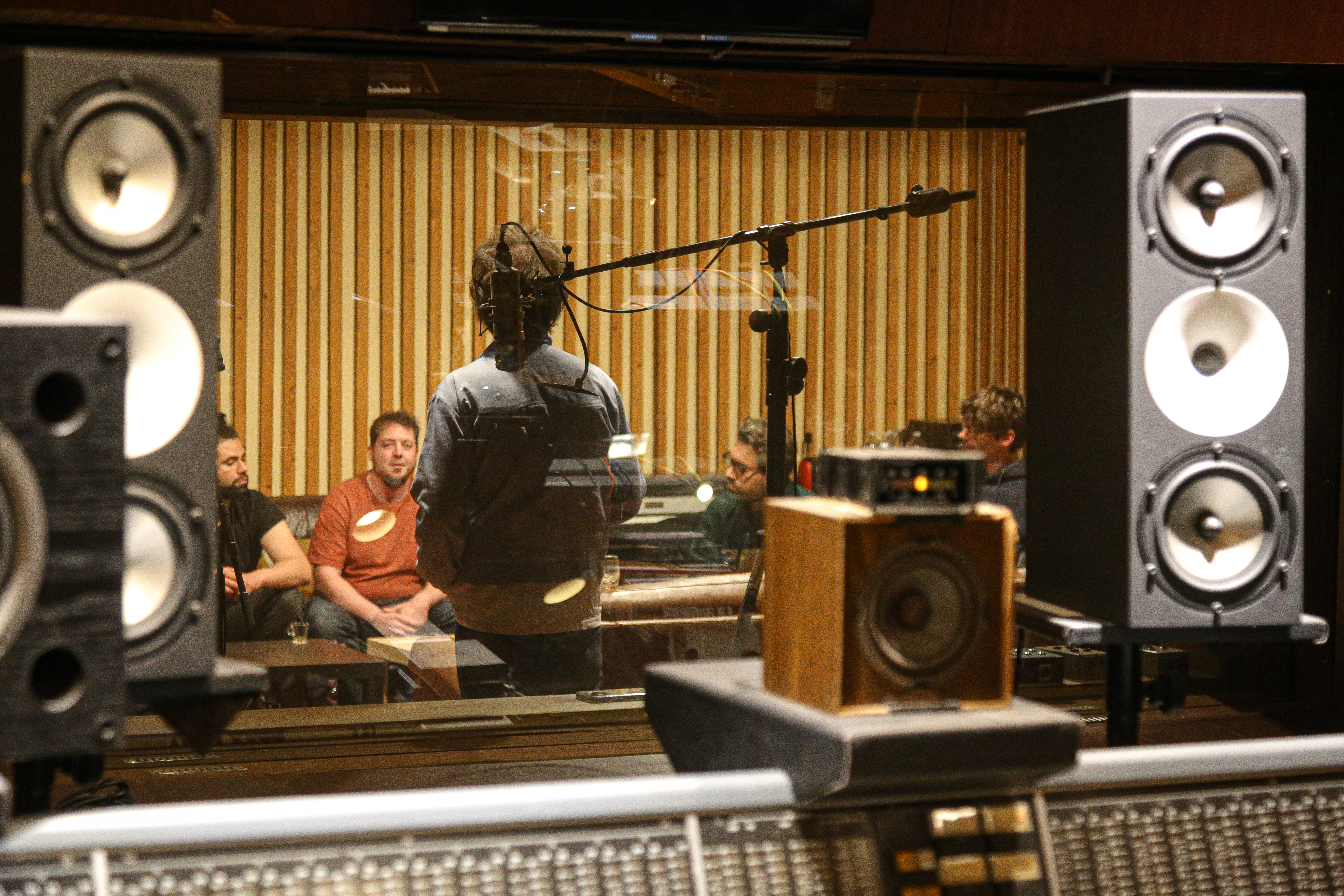 Renaud pendant la formation Production et réalisation musicale