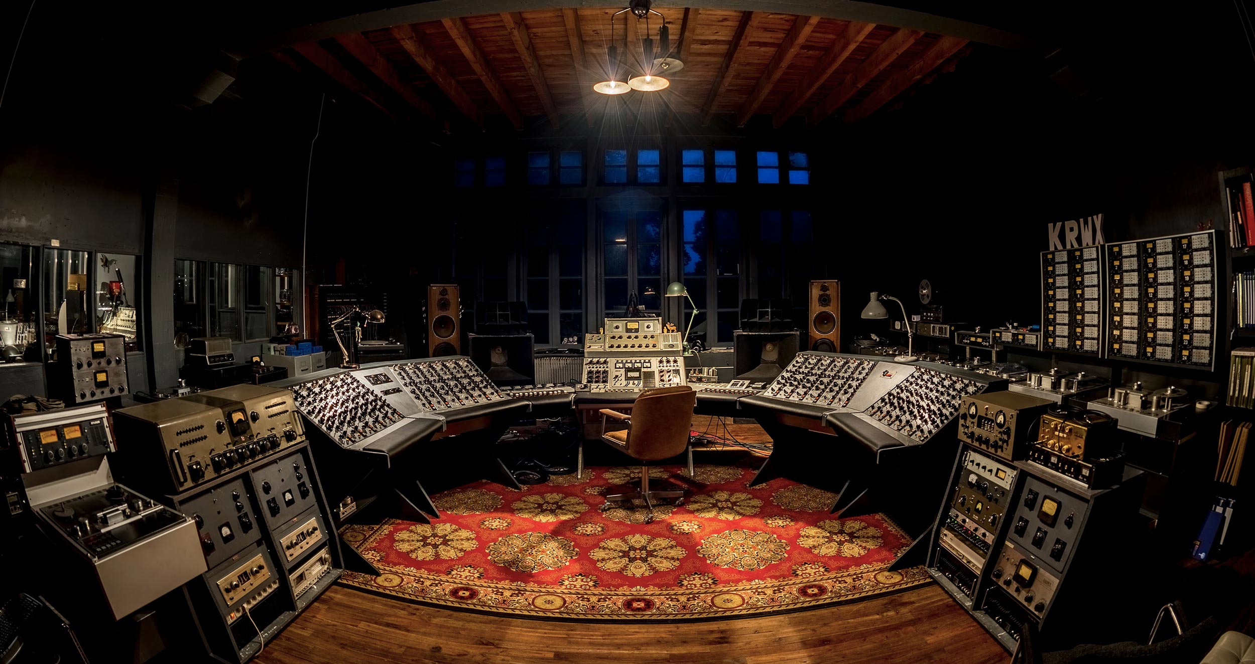 La cabine du studio Kerwax