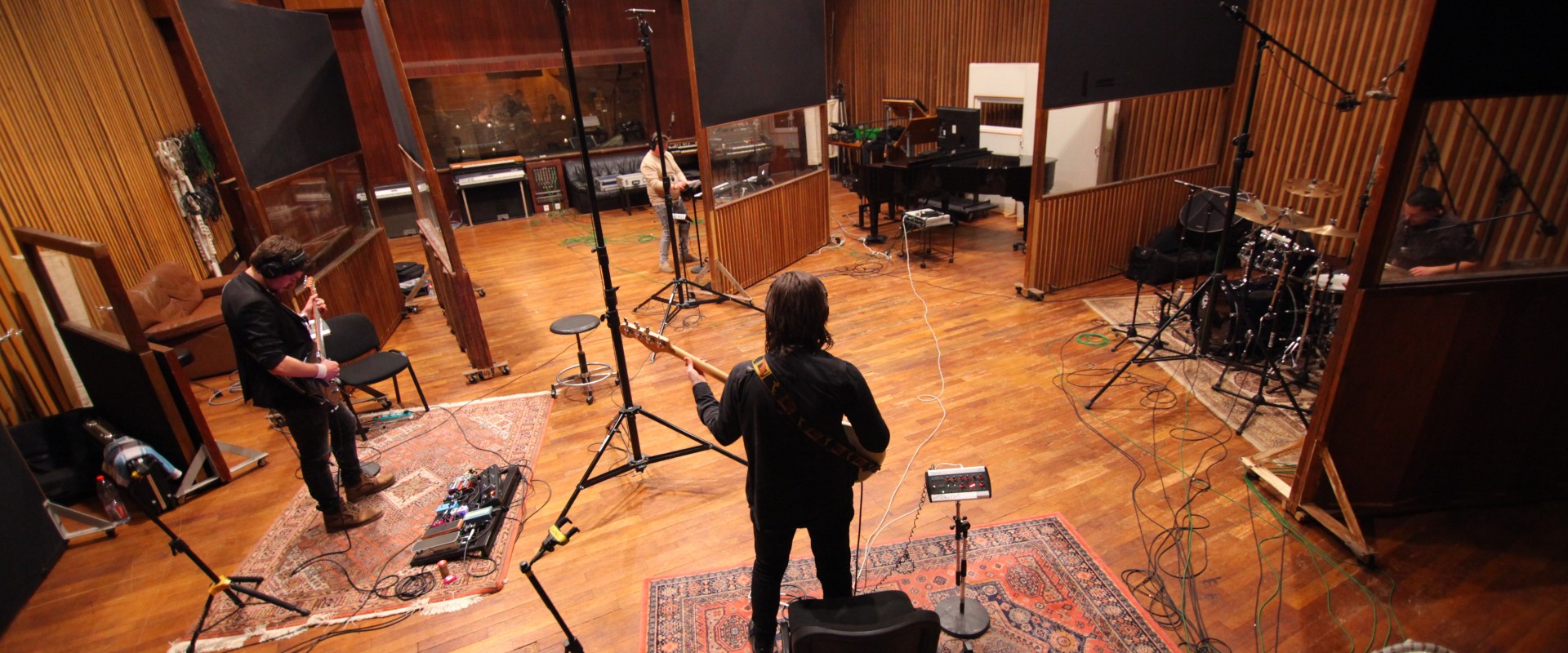 Enregistrez un groupe en studio