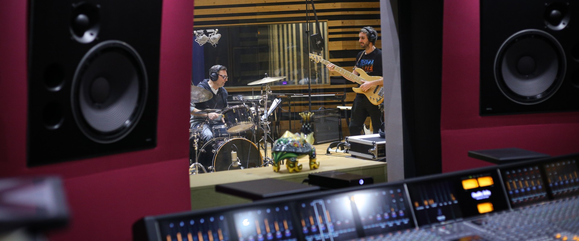 Prise de son en studio d'enregistrement